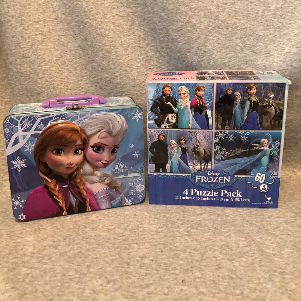 Disney’s Frozen Lunch Box & Puzzle Set